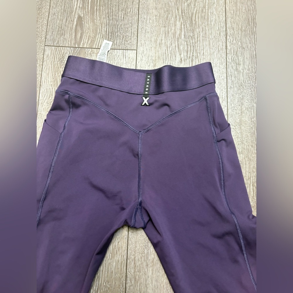 Savage X Fenty Deep Purple Leggings - Picture 7 of 10